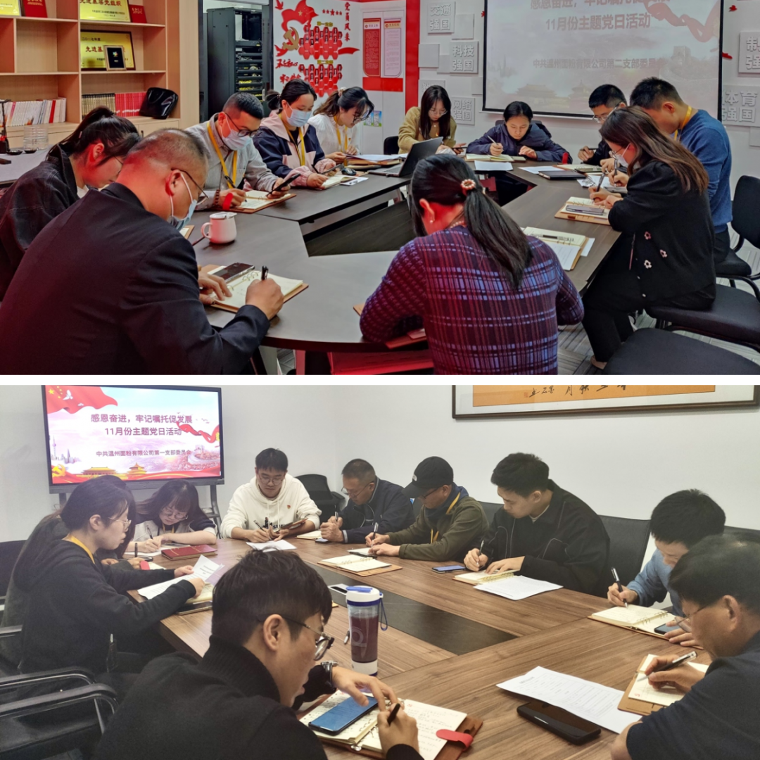 感恩奋进，牢记嘱托促开展丨撞球咖啡馆FC公司召开11月份主题党日活动